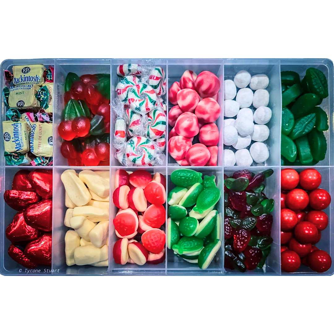 A Christmas Lolly Platter